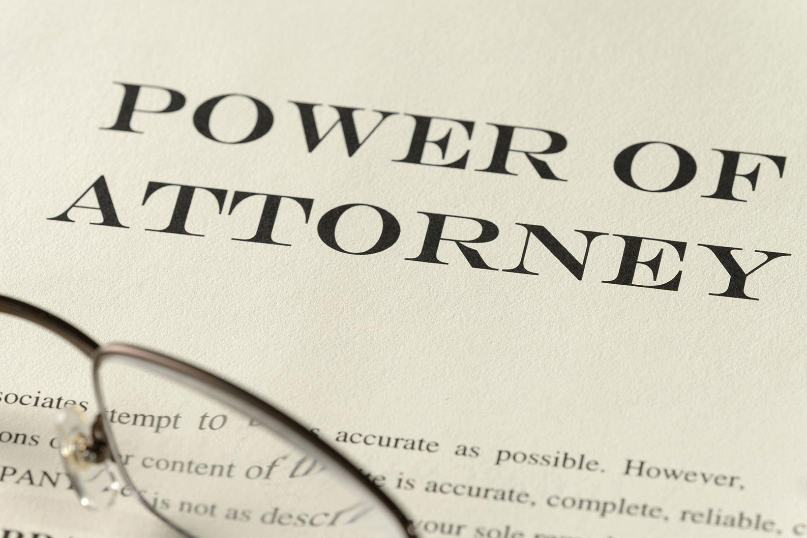 How Having A Power Of Attorney For Your Loved One Can Give You Peace Of Mind…